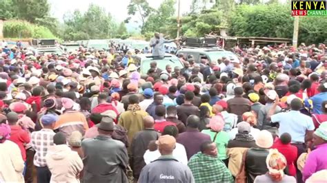 Ruto Explosive Speech Today In Nyeri Tetu Listen What He Told Raila