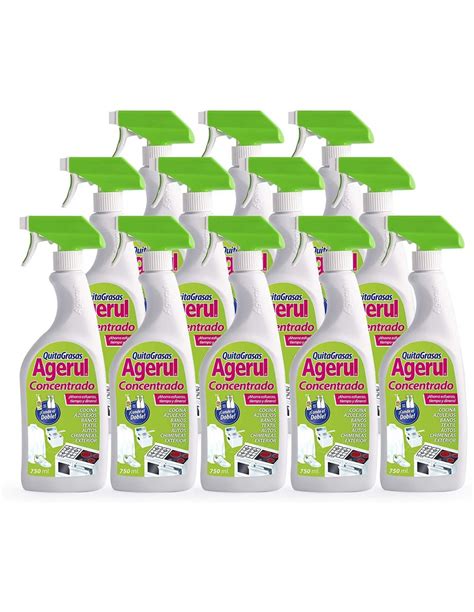 Quitagrasas Agerul En Pistola Aerosol Ml Caja Uds