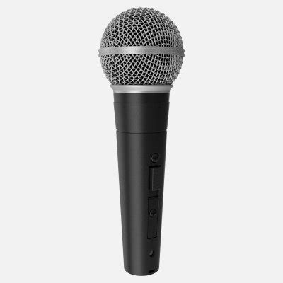 Microphone - SM58 3D Model by hdpoly