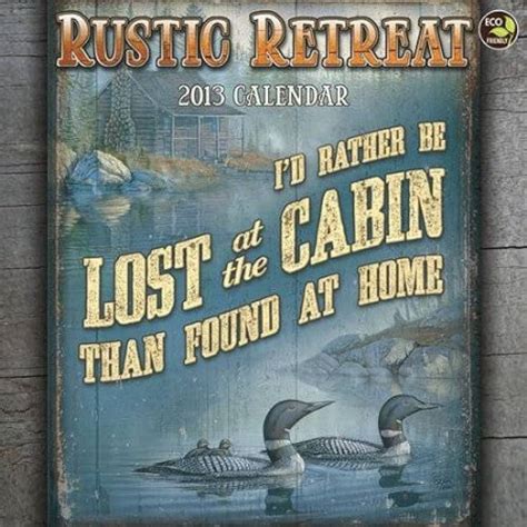 Rustic Retreat Calendar 2024 Dyane Grethel