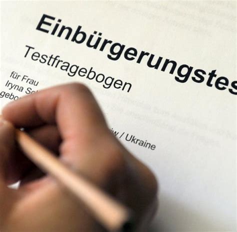 Online testen Deutscher Einbürgerungstest Fragen und Antworten WELT