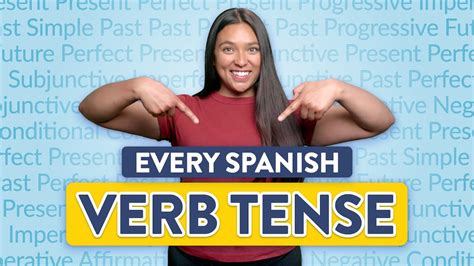 The Ultimate Guide To Every Spanish Verb Tense Youtube