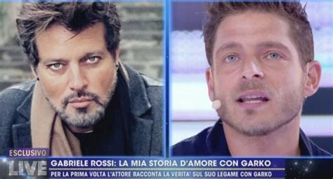 Gabriel Garko Gabriele Rossi racconta è nata la loro storia