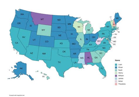 Most Popular Baby Names in Every State – Happiest Baby