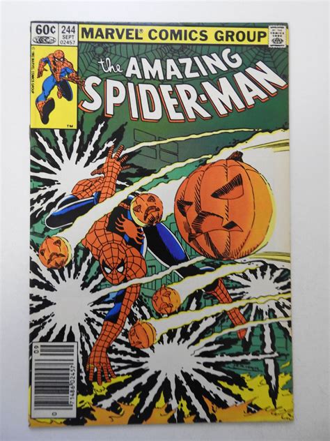 The Amazing Spider Man 244 1983 VG FN Condition Moisture Stain