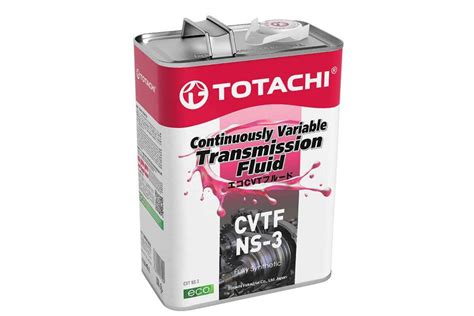 Жидкость для вариатора TOTACHI ATF NS-3 синт. 4л - купить по выгодной ...