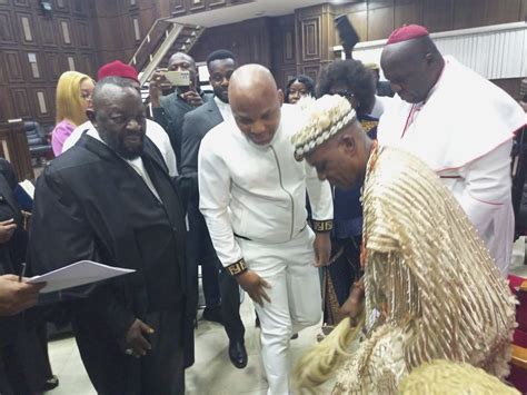 Nnamdi Kanu Appears In Court As Trial Resumes Photos