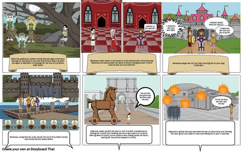 Trojan War Storyboard By 085ca8db