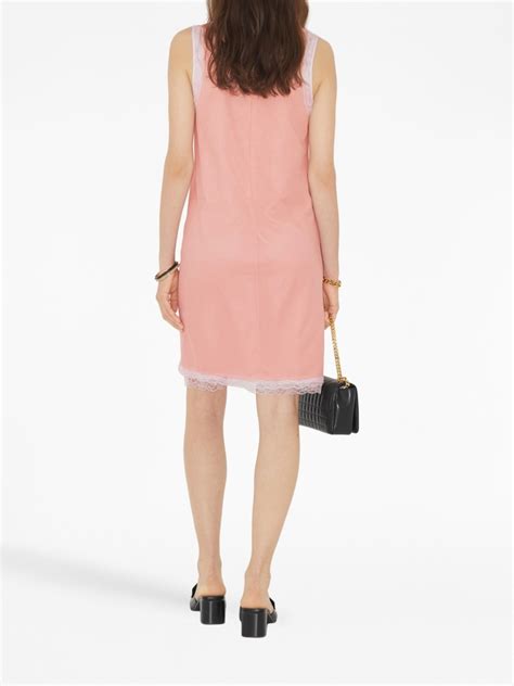 Burberry Lace Trim Dress Farfetch