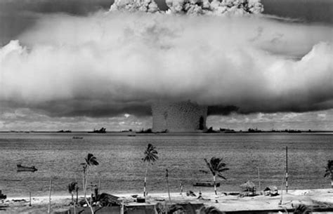 Photographs Surface From The First Underwater Nuclear Explosion At Bikini Atoll Complex