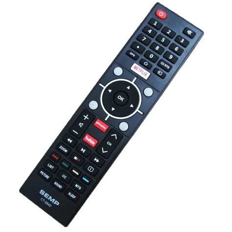 Controle Remoto Para Tv Semp Toshiba Ct Kabum