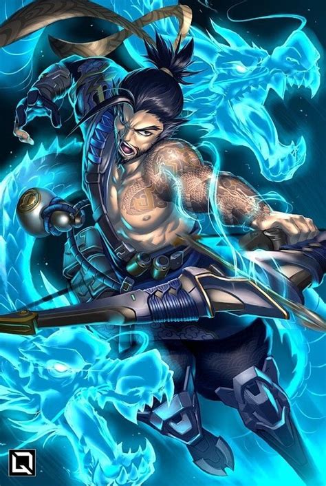 Les Plus Beaux Fanarts Doverwatch Overwatch Hanzo Overwatch