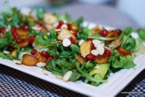 Салат с бальзамик яблоком и гранатом - Cooking Palette