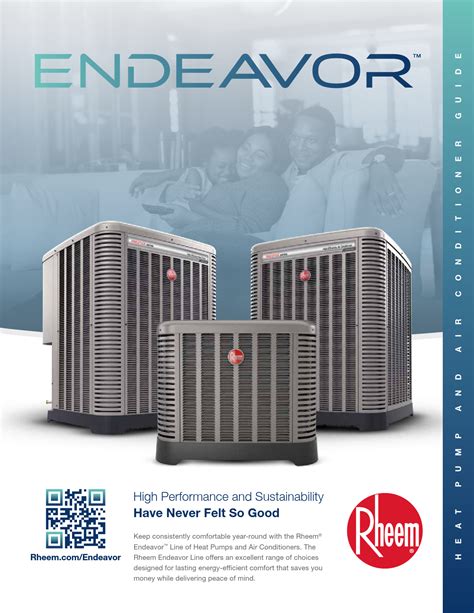 Rheem Ra Az Endeavor Line Classic Plus Series Im Air Conditioners User