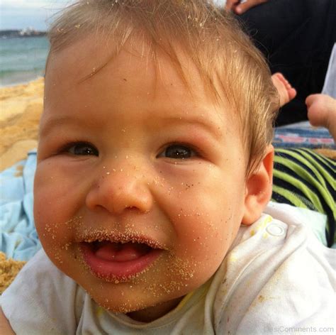 Baby Eating Sand - Desi Comments