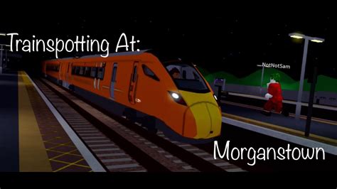 Trainspotting At Morganstown Stepford County Railway Roblox Youtube