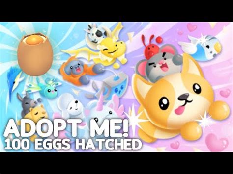 Hatching 50 Cracked Eggs In Adopt Me To Get Legendary Pets Roblox