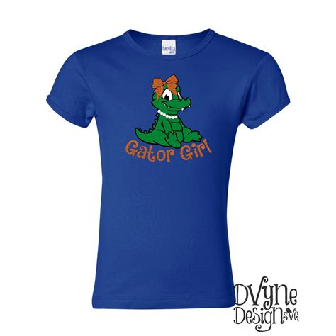 Florida Gator Girl SVG Florida Gators SVG Gator Girl Vinyl - Etsy