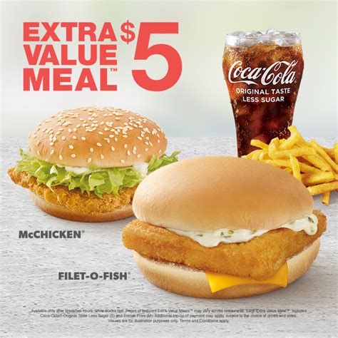 Extra Value Meals Mcdonalds®