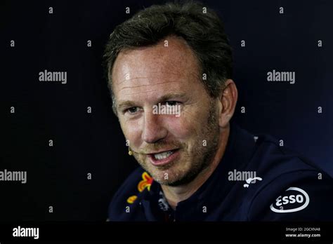 Christian Horner Gbr Red Bull Racing Team Principal In The Fia Press