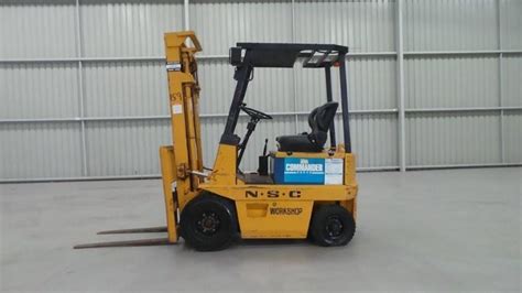 Shinko M Electric Forklift Jtfd Just Heavy Equipment