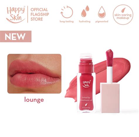 Happy Skin tinted lip treatment oil in lounge, Beauty & Personal Care ...