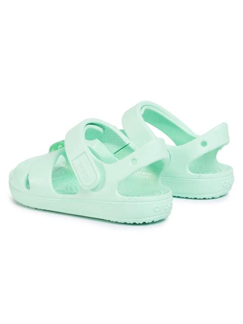 Crocs Sandały Classic Cross Strap Sandal Ps 206245 Zielony Modivo pl