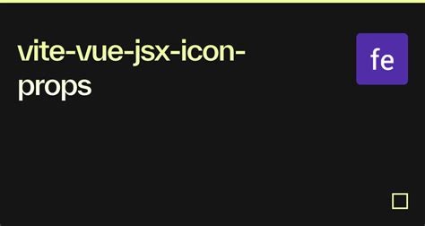 Vite Vue Jsx Icon Props Codesandbox