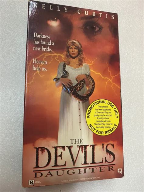 The Devils Daughterlower Level 1991 Vhs Promo Screener Rare Kelly