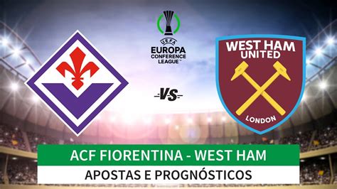 Fiorentina West Ham Final Liga Conferência 2023 Apostas e