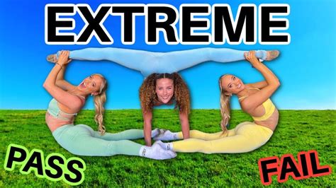 Extreme Flexibility Challenge w/Sofie Dossi & Anna McNulty - YouTube