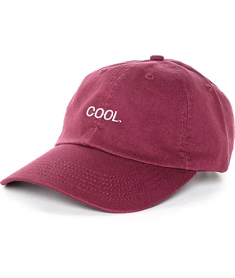 Empyre Solstice Cool Burgundy Baseball Hat | Zumiez