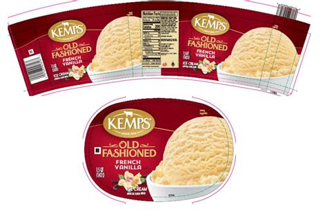 Kemps Old Fashioned Ice Cream French Vanilla 47496 Grovara