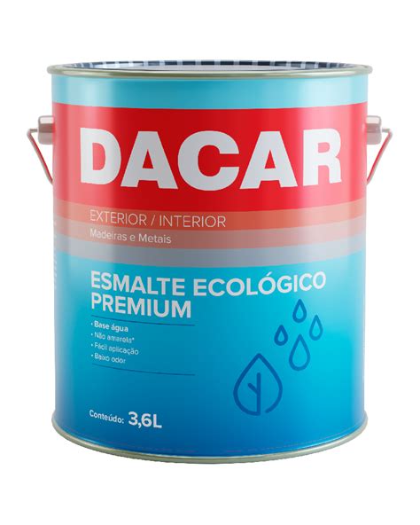 DACAR ESMALTE ECOLÓGICO PREMIUM Esmaltes Produtos Tintas Dacar