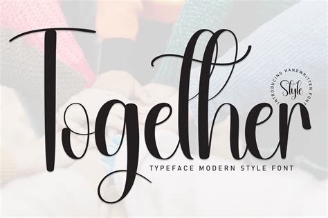 Together Font By William Jhordy · Creative Fabrica