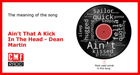 The story and meaning of the song 'Ain't That A Kick In The Head - Dean ...