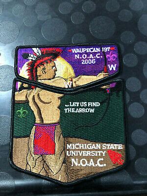 OA WAUPECAN LODGE 197 2006 NOAC TWO PIECE SET EBay