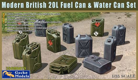 Modern British 20L Fuel Can Water Can Set HLJ