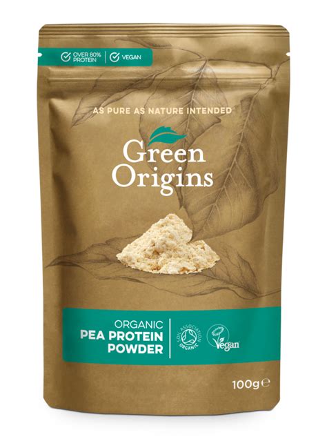 Organic Pea Protein Powder Green Origins