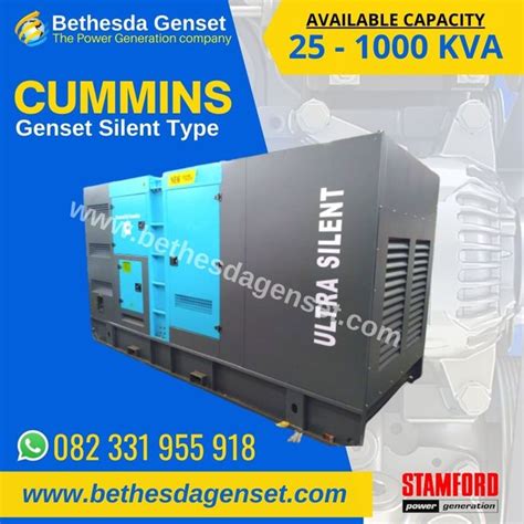 Jual Genset Cummins 100 Kva Silent Type Murah Di Lapak Genset Silent