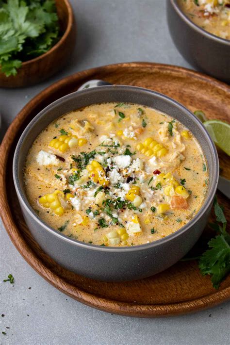 Mexican Corn Chicken Soup Stephanie Kay Nutrition