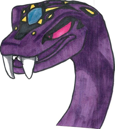 Purple Dragon Drawing