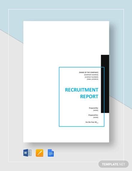 Free Sample Hr Report Templates In Ms Word Pdf Apple Pages