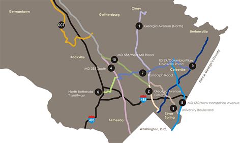 Council Takes Up Discussion of Bus Rapid Transit in Silver Spring ...