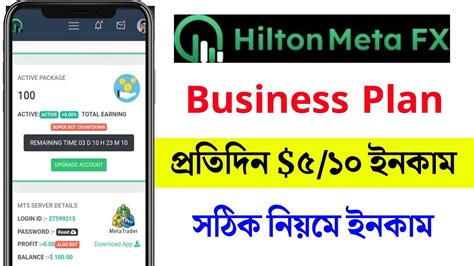 Hilton Meta Fx Full Plan Review Bangla Hilton Meta Trading