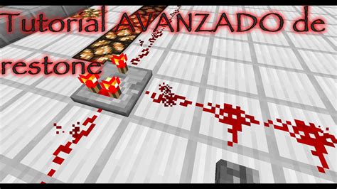 Redstone Teorico Tutorial Avanzado De Redstone Minecraft Youtube