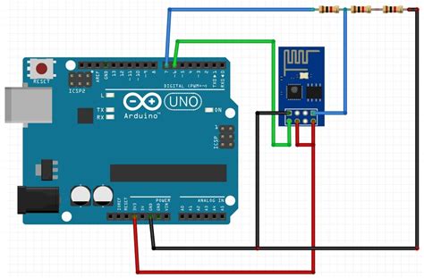 How To Wire Esp8266 To Arduino