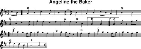 Angeline The Baker North Atlantic Tune List