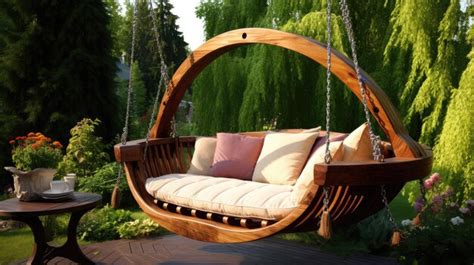 Premium AI Image | front porch swing free photo HD background