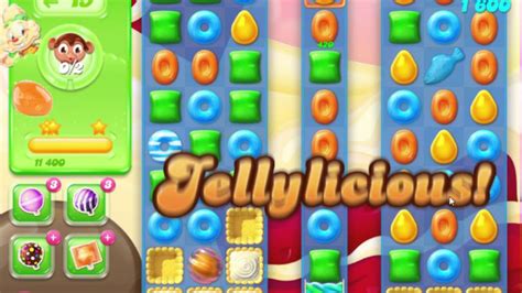 Candy Crush Jelly Saga Level 334 Collect Monklings Youtube